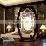 2016 large sales Handmade Ceramic Art Table lamps for home decor
