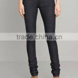 2016 Dark wash skinny jean high waisted jeans