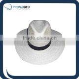 School Straw Hat Panama Straw Hat Cheap Promo thumbnail-1