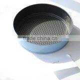 Carbon Steel Non-stick Round Springform Cake Pan 2pcs Set With Color Printing