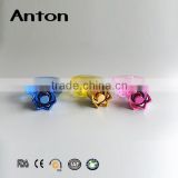 15ml Glass Perfume Bottle for Importers With Colorful Decoration Flower Cap thumbnail-2