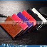 New Products Crazy Horse Skin Leather Wallet Case for Sony Xperia Z5 thumbnail-6