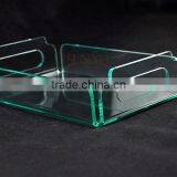 Factory Export Plexiglass Cup Tray/Acrylic Coffee Tray Holder thumbnail-2