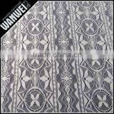 New Elastic Bright Product Manufactur Hot Selling Spandex Nylon Lace Fabric Wholesale K-169 thumbnail-1