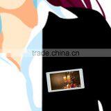 4GB Memory 3 Inch Screen 9-11hrs Display Wearable Name Tag Video Badge Video Photo Player VNT-1000B thumbnail-5