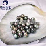 Wholesale Cultured Saltwater Tahitian Black Pearl Beads for Jewelry Making thumbnail-4