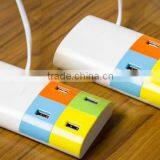 Multi Port Coloful Wireless Charger, USB Wireless Charger for Ipad thumbnail-3