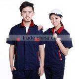 Custom Made Working Clothes Unisex Industrial Wearing Workwear Fabric 100% With OEM Log for Wholesale Top Quality