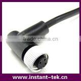 INST M12 Installable 90 Degree Waterproof Connector thumbnail-2