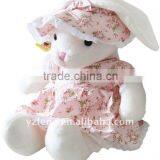 Easter Plush Rabbit Stuffed Bunny Toy thumbnail-1