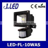 With Sensor Flood Light Aluminum Body High Quality 10w Led Flood Light