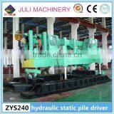 New Hydraulic Slient Press Pile Driver Type ZYS240 B-B Hydraulic Static Pile Driver for Sale thumbnail-1