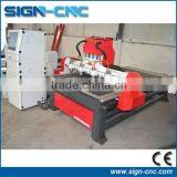 Multi Heads Woodworking Acrylic Cnc Wood Router