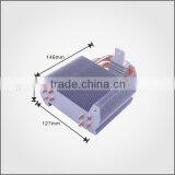 Customized High Power Extrution Aluminum Heatsink With 4 Pcs Copper Heatpipe thumbnail-3