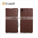 Flip Stand Leather Case For Sony Xperia Z2