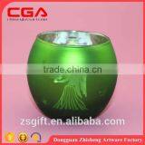 Chinese Factory Produce Colorful Fashion Glass Candle Holders for Home Decoration thumbnail-1