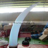 2013 hot nice lighting inflatable wedding ivory,inflatable wedding arch/tunnel for sale