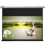 16:9 100" Matt White Business Presentation Cinema Electric Projection Screen