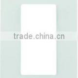 SCREWLESS PLASTIC WALLPLATE FOR DECORATOR SWITCH AND RECEPTACLE thumbnail-1