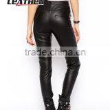 Leather Pants Women/Sheep Skin Leather Pants/latest Leather Pant High Quality thumbnail-2