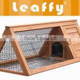 LEAFFY-Wooden Triangular Rabbit House RH-2-W thumbnail-1