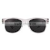 Black Eyesight Improving Pinhole Glasses Sport Eyeglasses Sunglasses Unisex