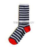 Wholesale Cotton Crew Socks With Stripes thumbnail-1