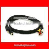 Hot Sale S-Video Cable Min 4pin to RCA Male thumbnail-2