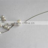 Cheap Price Fashion Jewelry Beaded Necklace Wholesale, White Pearl Necklace Jewelry thumbnail-4