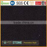Black Artificial Marble Quartz Stone for Wall Decoration