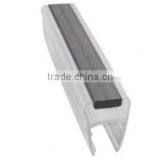 PVC Glass Shower Door Seal Strip Weather Stip Rubber Sealing Strip ,Water Proof,U Shape Magnetic Water Proof thumbnail-3