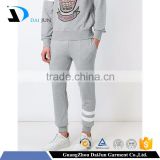Daijun oem wholesale grey cotton fashion baseball pants