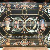 Marble Inlay Dining Table Top, Inlaid Marble Table Tops