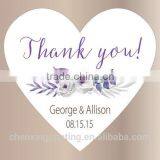 Wedding Stickers Thank You Stickers Wedding Sticker Paper Label
