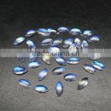 Aaa Very Nice Quality Gorgeous Rainbow Moonstone Smooth Marquise Shape thumbnail-4