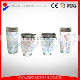 travel ceramic coffee mug with lid