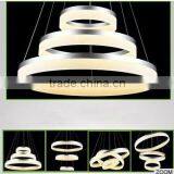 LED Pendant Lamp Electroplated Edge Pendant Light Acrylic Modern Light MD5079-3 thumbnail-2