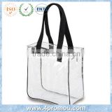 Reusable transparent plastic shopping bag