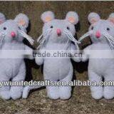 Cheap Promotional New Design Stuffed Mouse Plush Furry Toy