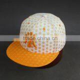 Custom 3D Embroidery Logo Diamond Polyster Snapback Hat for Wholesale thumbnail-3
