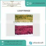 High Quality Top Material Made Loop Fringe From Top Dealer