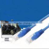 Unshielded Cat5e Patch Cord /UTP Cat5e Patch Cord Network Cable 1M Blue thumbnail-4
