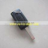 New Uncut 3 Button Remote Flip Key Shell for Citroen (VA2/ Without Battery Clamp, Light Button) thumbnail-3