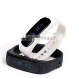 Bluetooth OLED Smart Wristwatch Bracelet E02 Fitness Pedometer Wristband Smart Bracelet Dayday Band thumbnail-3