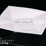 100% Mealmine A5top Food Grade Melamine Melmac Dinner Plates With Custom Print