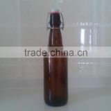 Wholesales 500ML Glass Beer Bottle with Swing Top