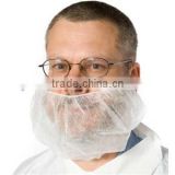 Hot sale disposable non-woven surgical beard cover with elastic