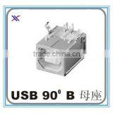 90 Female Electrical Usb Connector