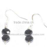 Fashion Ear Rings With Glass Ball Beads thumbnail-3