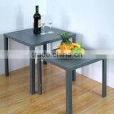 2pc MDF and Metal Coffee Table